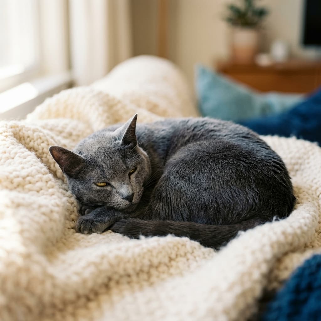 Aurora, Russian Blue